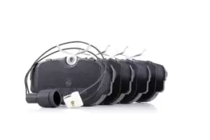 Image of RIDEX Brake pad set BMW 402B1360 34111154442,34111154443,34111155998 34111155999,34111156898,34111156899,34111157747,34111157748,34111158316