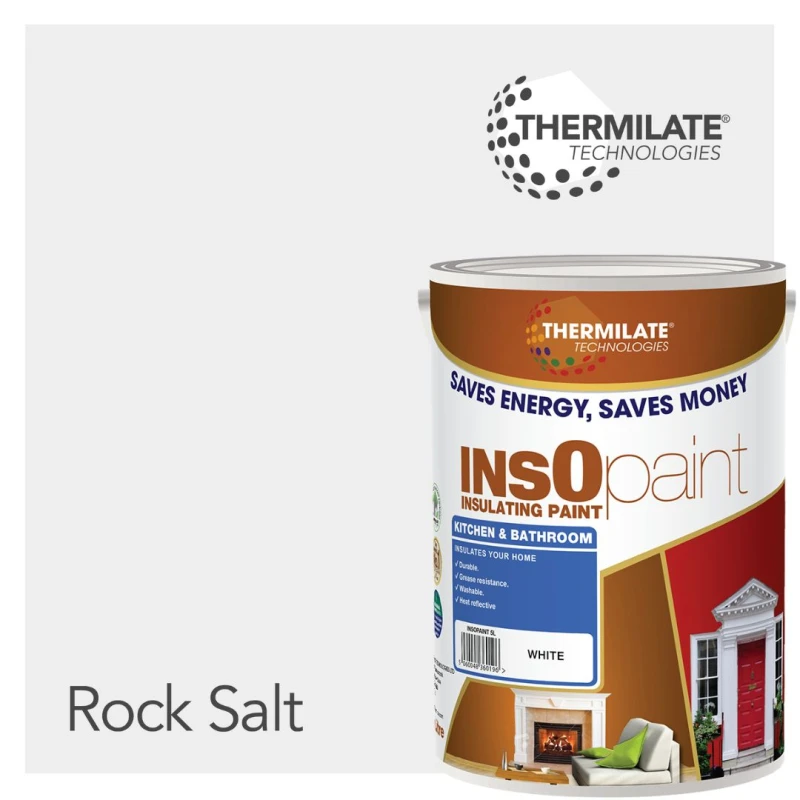Image of THERMILATE TECHNOLOGIES Kitchen & Bathroom Paint - 5L in Rock Salt Rock Salt Unisex 5L