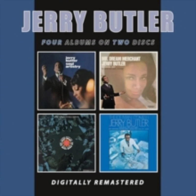 Image of Jerry Butler - Soul Artistry/Mr. Dream Merchant/Soul Goes On/The Ice Man Cometh [CD / Album] Music CDs - Music CD