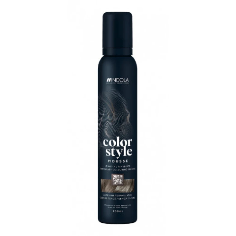 Image of Indola Color Style Mousse Dark Ash
