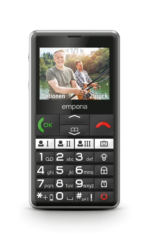 Image of Emporia Emporia emporiaPURE-LTE 5.87cm (2.31") 107g Black Senior phone V76.LTE.V3.BK.01