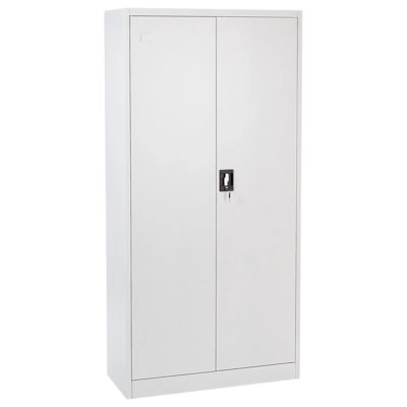 Image of Beliani Storage Unit Feldspar Metal White