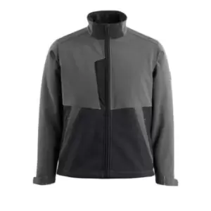 Image of Finley Softshell Jacket Dark Anthracite/Black - Medium