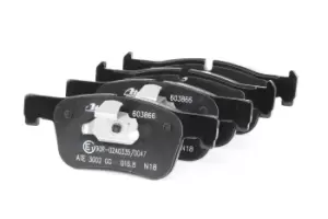 Image of ATE Brake pad set 13.0460-3866.2 Brake pads,Brake pad set, disc brake BMW,1 Schragheck (F20),3 Touring (F31),3 Limousine (F30, F80),3 GT (F34)