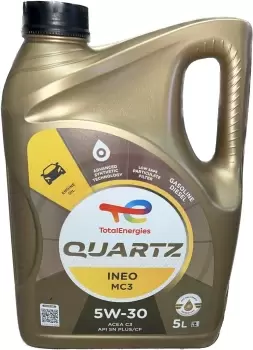 Image of Total Quartz Car Engine Motor Oil INEO MC3 Performance 5W30 - 5L Volkswagen BMW