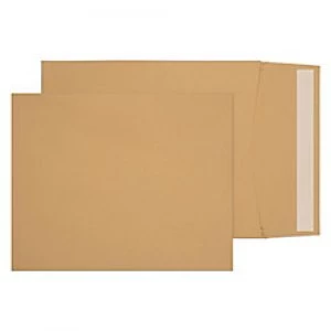 Image of Purely Gusset Envelopes 12X10 Peel & Seal 305 x 250 x 25mm Plain 140 gsm Manilla Pack of 125