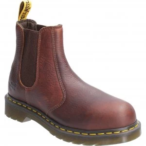Image of Dr Martens Arbor Elasticated Safety Boot Teak Size 5