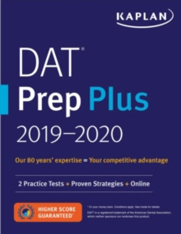 Image of DAT Prep Plus 2019-2020 : 2 Practice Tests + Proven Strategies + Online Paperback / softback