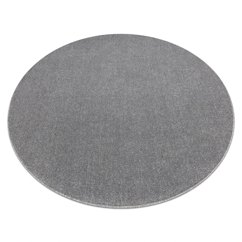 Image of RugsX Eton Plus Rug in Grey Size: 150cm diameter Grey Unisex 150cm diameter