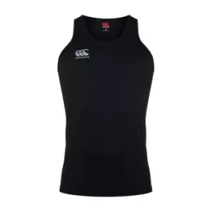 Image of Canterbury Vapodri Poly Singlet - Black