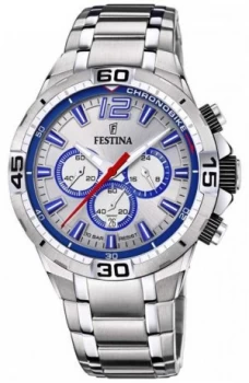 Image of Festina Chrono Bike 2020 Sports Blue F20522/1 Watch