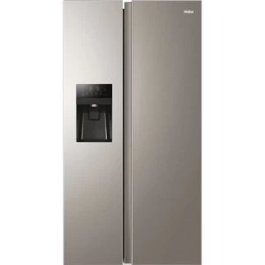 Image of Haier HSR3918ENPG 528L Frost Free American Style Fridge Freezer