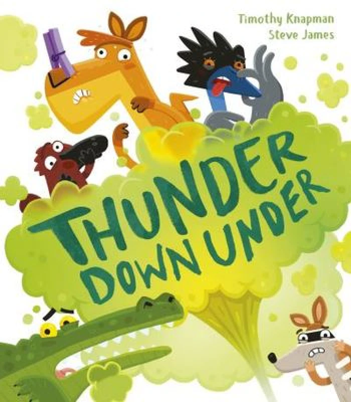 Image of Timothy Knapman Thunder Down Under Book Multi unisex