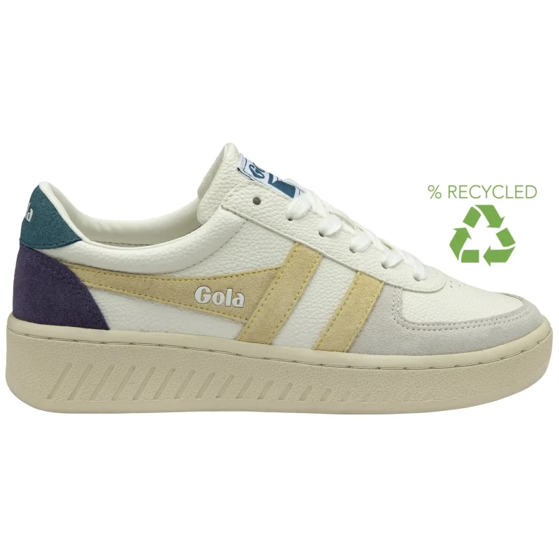 Image of Gola Womens suede Trainers Gola Grandslam Trident Blanc Female 37