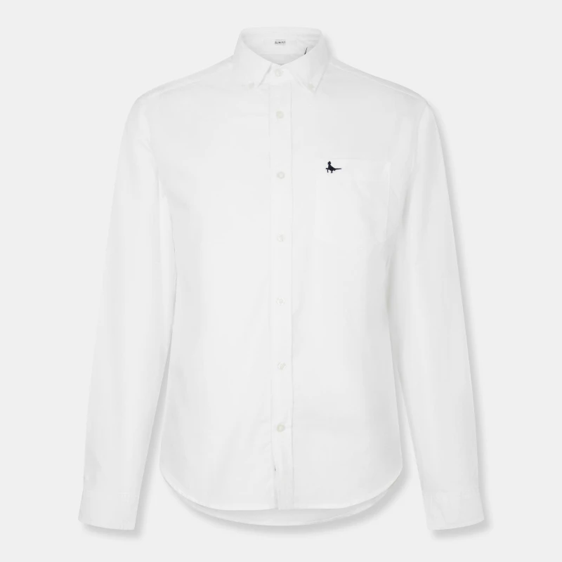 Image of Jack Wills JackWills Wadsworth Oxford Shirt Mens White male S