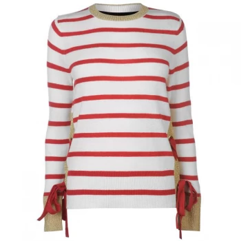 Image of Biba Nauticle Stripe Jump Ivory 8 - Ivory