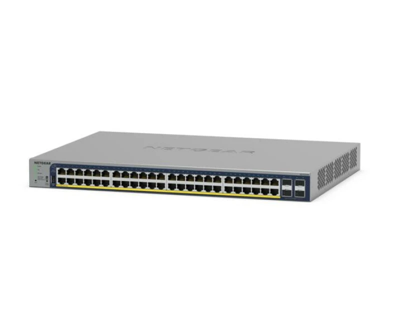 Image of Netgear Netgear GS728TP Managed L2/L3/L4 Gigabit Ethernet (10/100/1000) Power over Ethernet (PoE) Grey GS728TP-300EUS