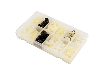 Image of Assorted Plastic Locking Nuts 350 pc Connect 36043
