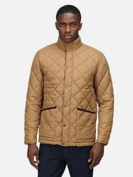 Image of Regatta Londyn Padded Jacket - Brown, Size L, Men
