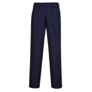Image of Portwest LW97 ladies Elasticated Trousers Navy Blue Medium 31"