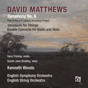 Image of David Matthews Symphony No 9/Variations for Strings/Double by David Matthews CD Album