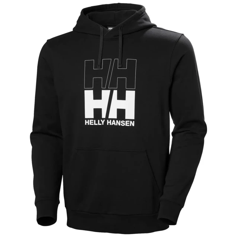 Image of Helly Hansen Hooded sweatshirt Helly Hansen Core Graphic Noir Male L