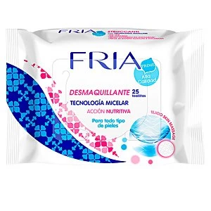 Image of FRIA toallitas desmaquillantes micelar skin massage 25 uds