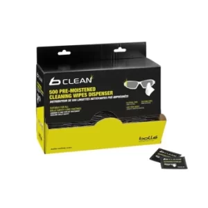 Image of Bolle Safety B500 b Clean Cleaning Tissues Dispenser (Pack 500)