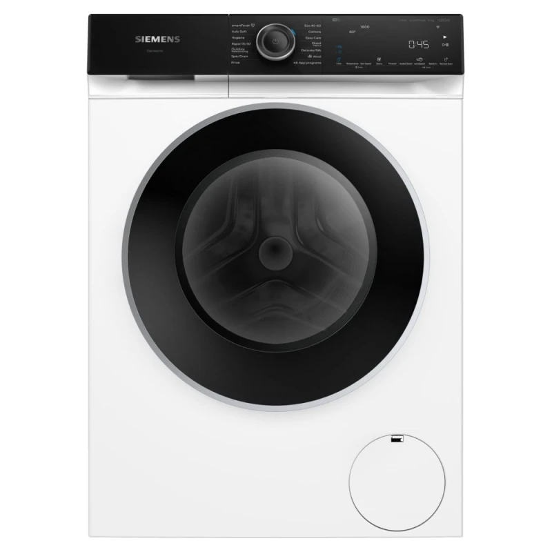 Image of Siemens IQ-500 i-Dos WG46H2A9GB 9KG WiFi Connected Washing Machine with 1600 rpm - White - A Rated