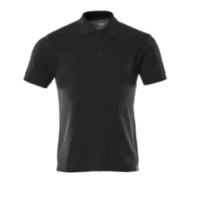 Image of CROSSOVER SUSTAINABLE POLO SHIRT BLACK (S)