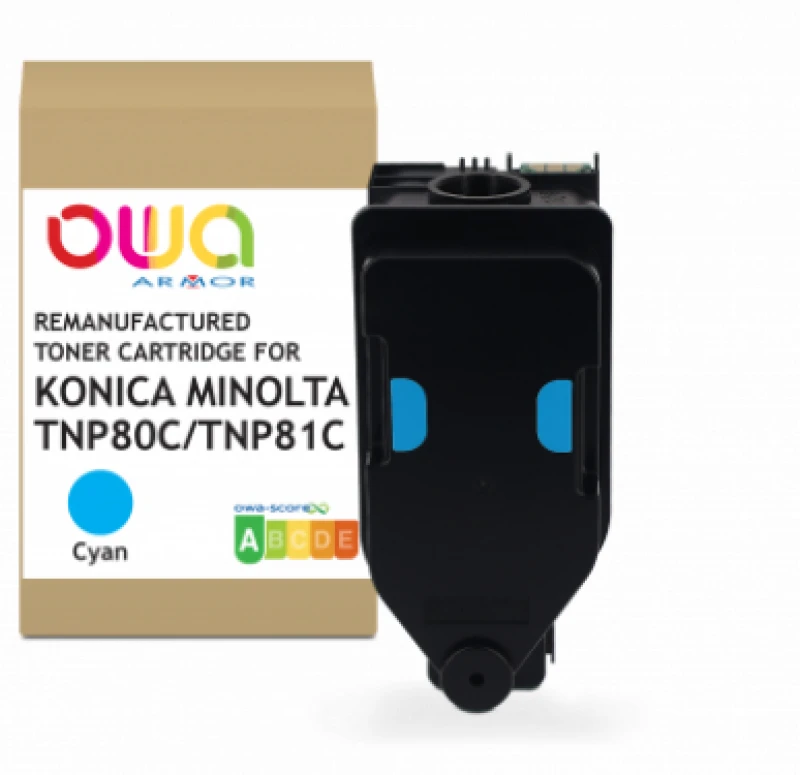 Image of Armor OWA K40364OW toner cartridge Compatible Cyan