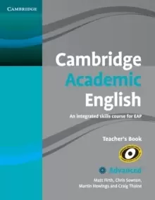 Image of Cambridge Academic English C1 Advanced Teacher's Book : An Integrated Skills Course for EAP