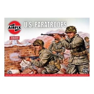 Image of WWII US Paratroops 1:76 Air Fix Figures