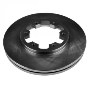 Image of Brake Discs ADN14368 by Blue Print Front Axle 1 Pair