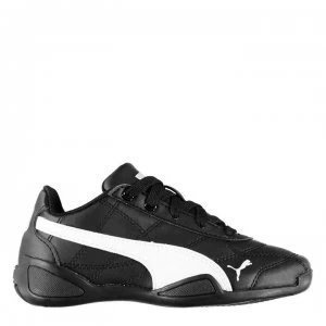 Image of Puma Tune Cat Childs Trainers - Black/White