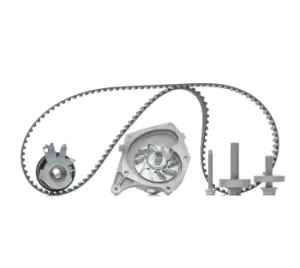 Image of SNR Water Pump + Timing Belt Kit RENAULT,NISSAN KDP455.581 119A08272R,7701473327,7701476496 7701477028,8200102941,8200508612,8200537033,13028BN700