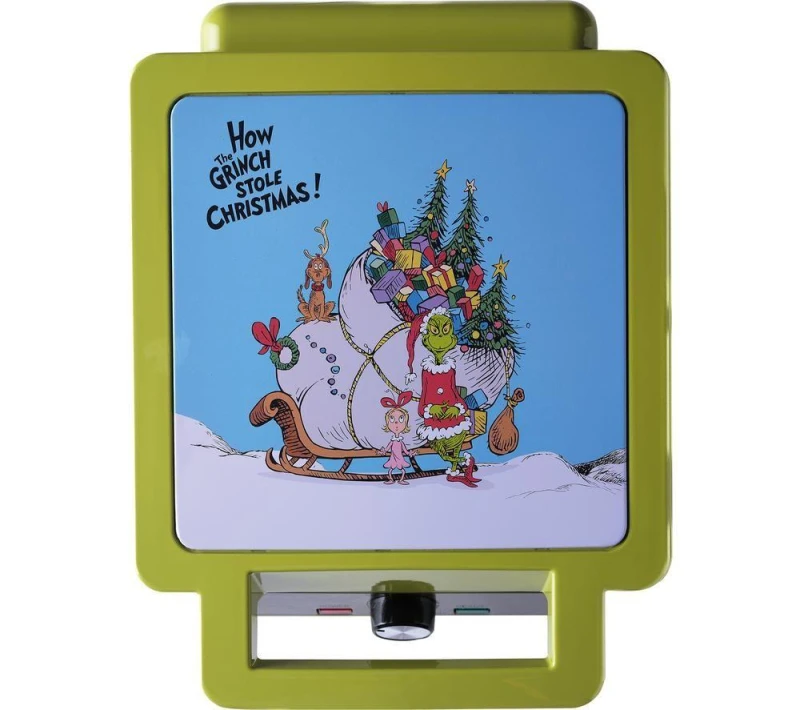 Image of GRINCH Dr. Seuss Waffle Maker - Green 5024996996418