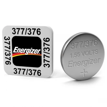 Image of Energizer SR66/S53 377/376 Silver Oxide Coin Cell Watch Battery
