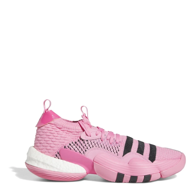 Image of adidas Mens Trae Young Basketball Trainers Bliss Pink male 6 (39.3)