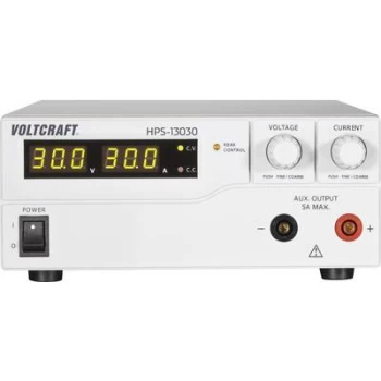 Image of VOLTCRAFT HPS-13030 Bench PSU (adjustable voltage) 1 - 30 V DC 0 - 30 A 900 W Remote No. of outputs 1 x