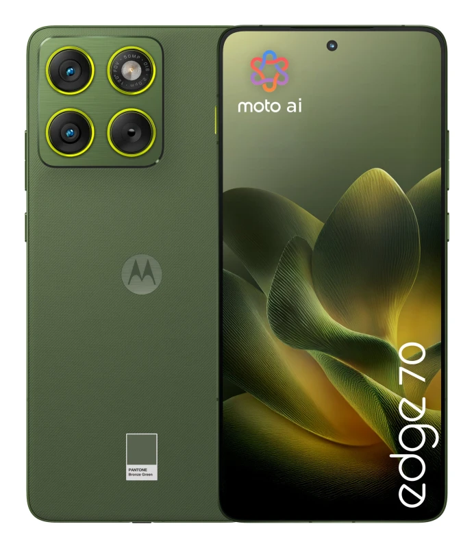 Image of Motorola Motorola edge 70 17cm (6.7") Dual SIM Android 16.0 5G USB Type-C 12 GB 512GB 4800 mAh Green PBA50034GB