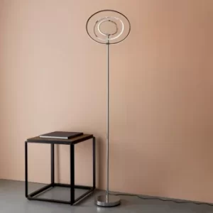 Image of Vogue Atoka Integrated LED Floor Lamp Chrome