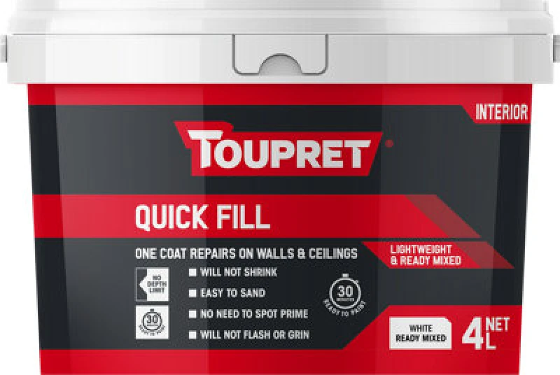 Image of Toupret TTREDLP04GB Quick Fill (Interior) - 4 litre TTREDLP04GB