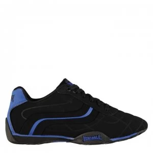 Image of Lonsdale Camden Mens Trainers - Black/Blue