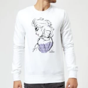 Image of Disney Frozen Elsa Sketch Sweatshirt - White