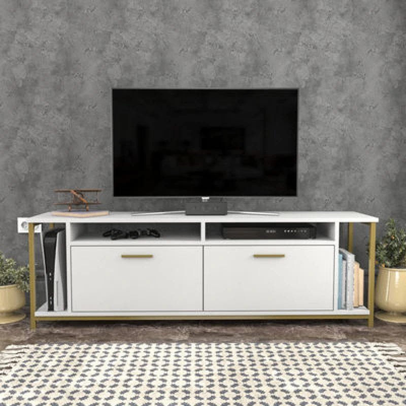 Image of Decorotika Omar TV Stand TV Unit for TVs up to 72" Multi