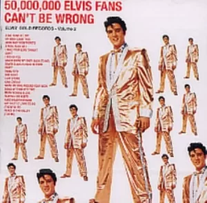 Image of Elvis Presley 50,000,000 Elvis Fans Can't Be Wrong 1998 Korean CD album BMGRD1409