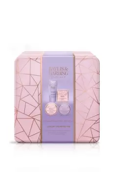 Image of Jojoba, Vanilla & Almond Oil Luxury Pamper Tin Gift Set