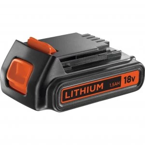 Image of Black and Decker Genuine BL1518 18v Cordless Li-ion Battery 1.5ah 1.5ah