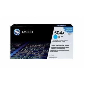 Image of HP 504A Cyan Laser Toner Ink Cartridge